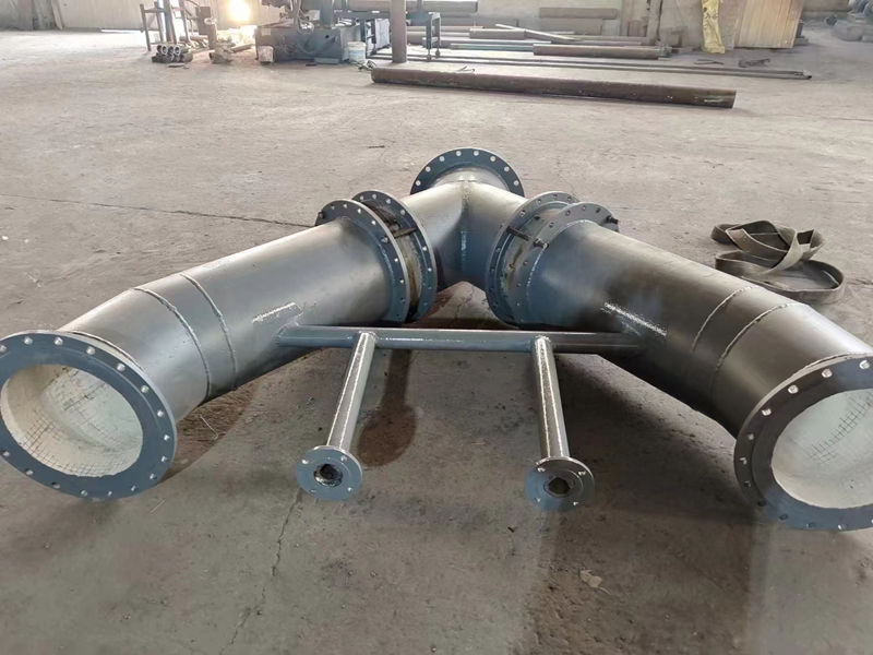 陶瓷貼片耐磨三通